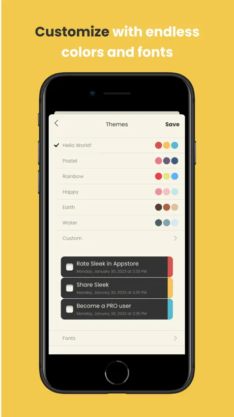 Sleek — Themes